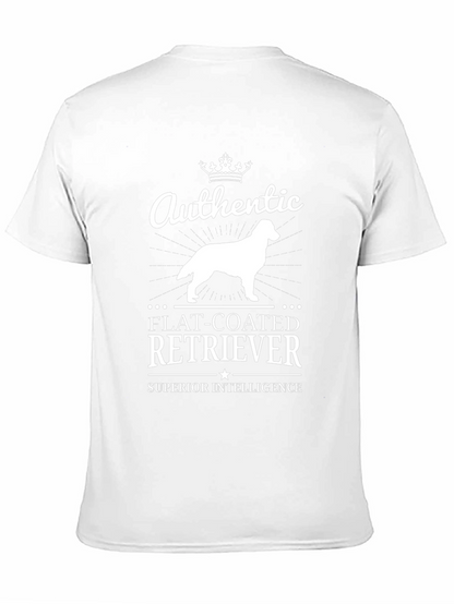 Authentic Flat-Coated Retriever Superior Intelligence T-Shirt