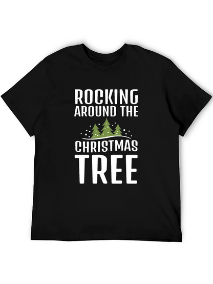 Rocking Around The Christmas Tree Graphic Tee