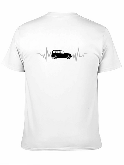 Car Heartbeat T-Shirt - Automotive Enthusiast Tee