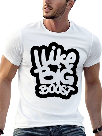 I Like Big Boost Black T-Shirt