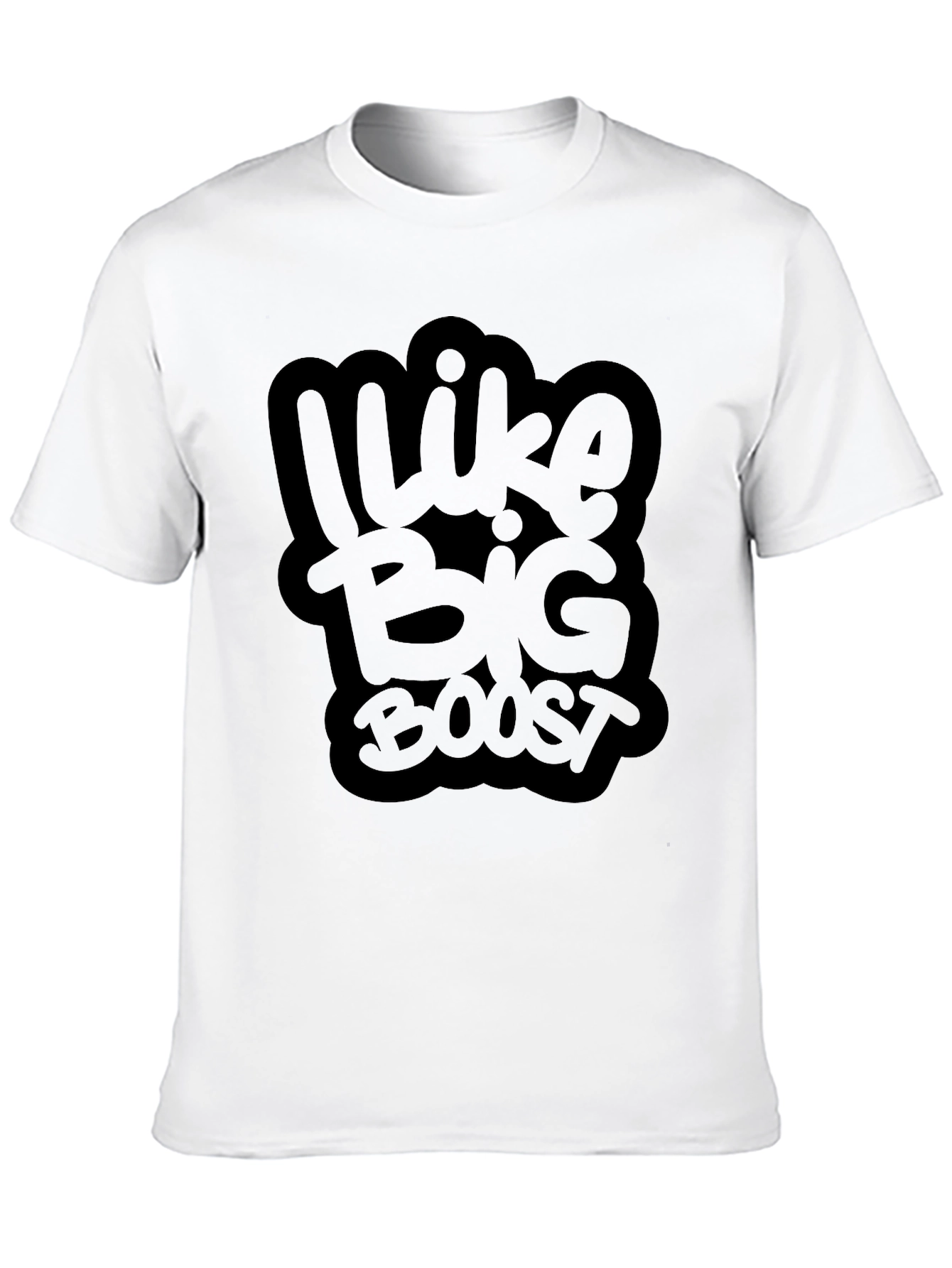 I Like Big Boost Black T-Shirt