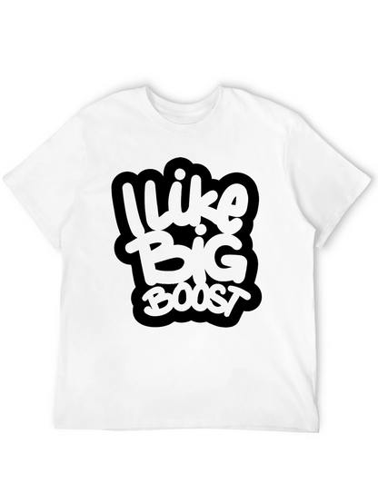 I Like Big Boost Black T-Shirt