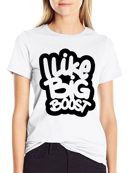 I Like Big Boost Black T-Shirt