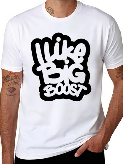 I Like Big Boost Black T-Shirt