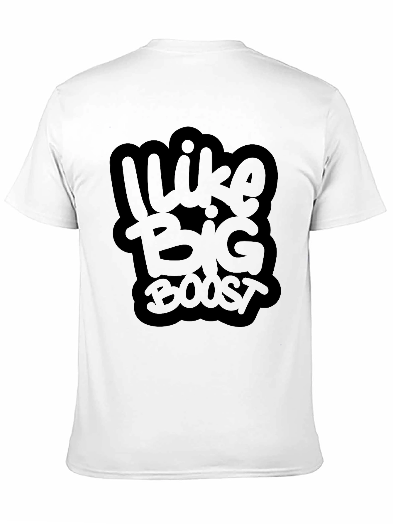 I Like Big Boost Black T-Shirt