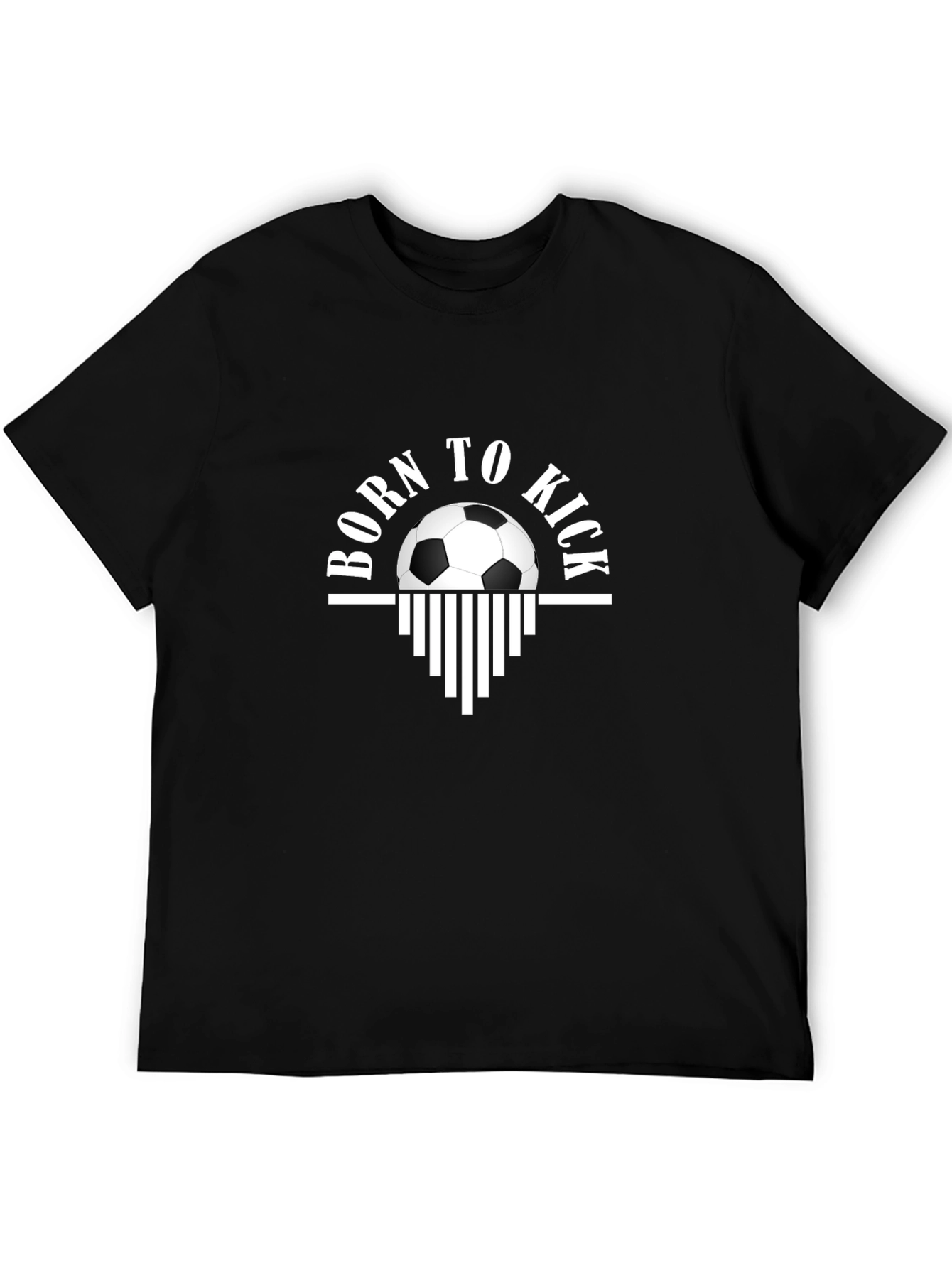 Born to Kick Soccer T-Shirt - Black