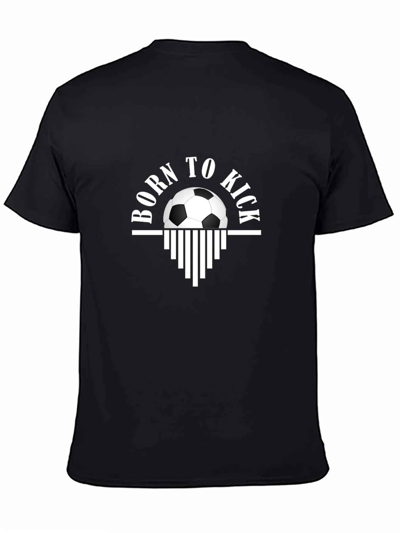 Born to Kick Soccer T-Shirt - Black