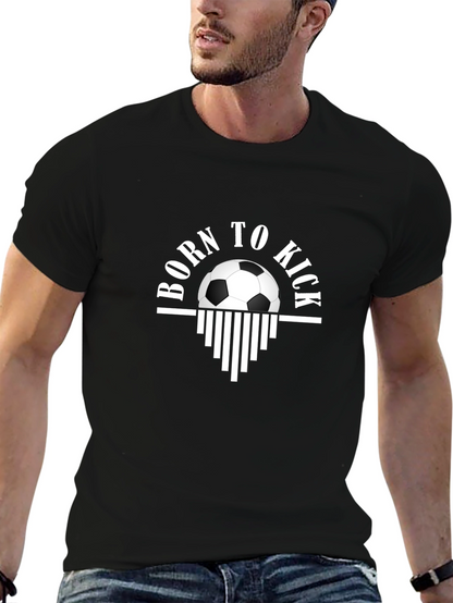 Born to Kick Soccer T-Shirt - Black
