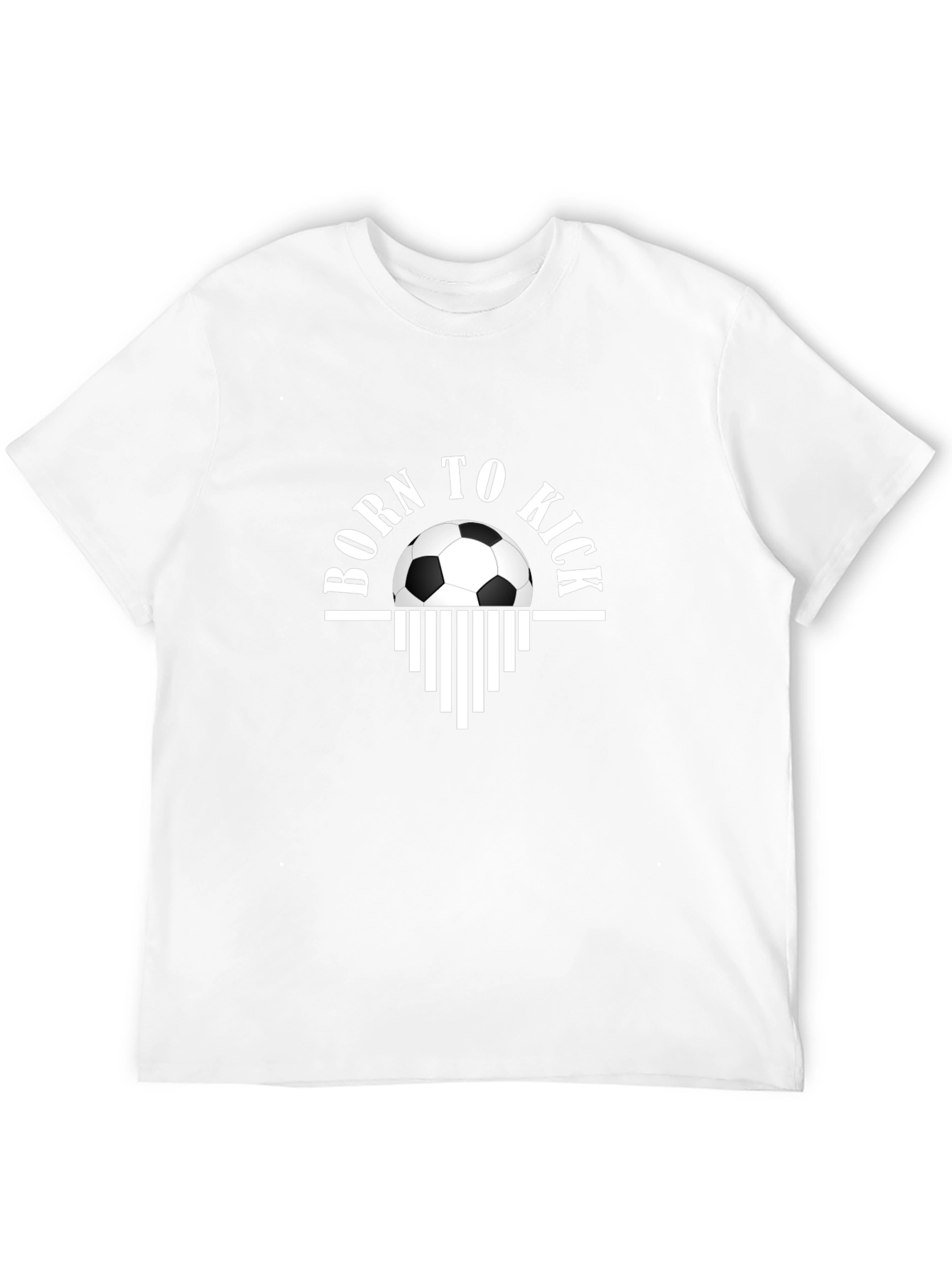 Born to Kick Soccer T-Shirt - Black