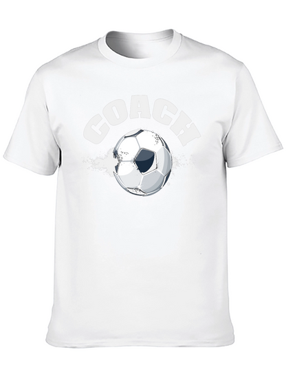 Coach Soccer Ball Graphic T-Shirt