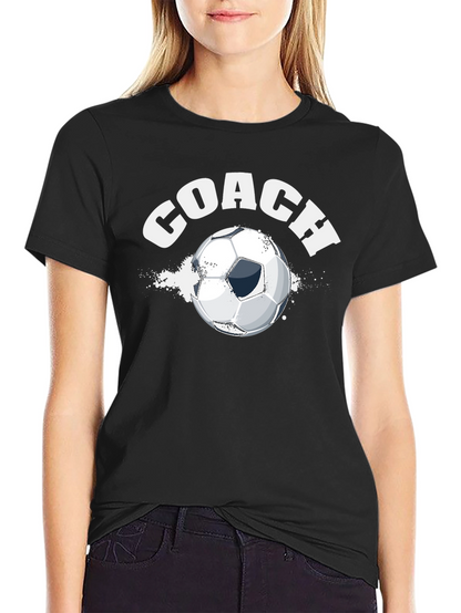 Coach Soccer Ball Graphic T-Shirt