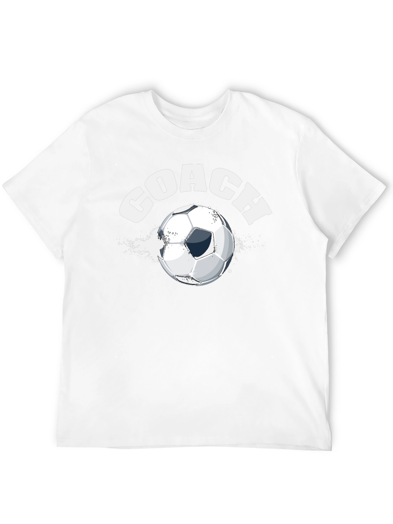Coach Soccer Ball Graphic T-Shirt