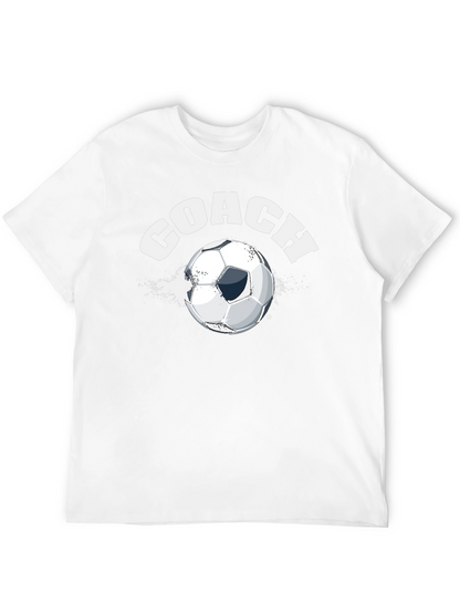 Coach Soccer Ball Graphic T-Shirt
