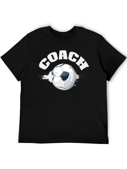 Coach Soccer Ball Graphic T-Shirt