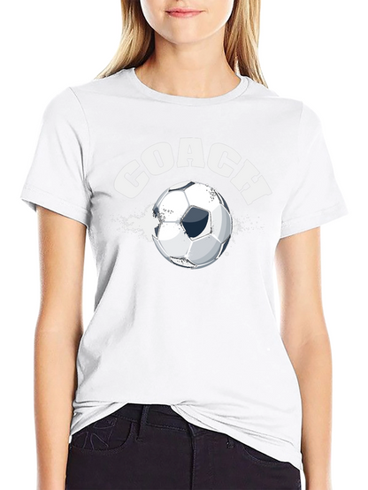 Coach Soccer Ball Graphic T-Shirt
