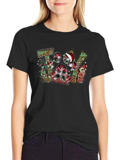 Joy Paws Christmas Graphic Tee