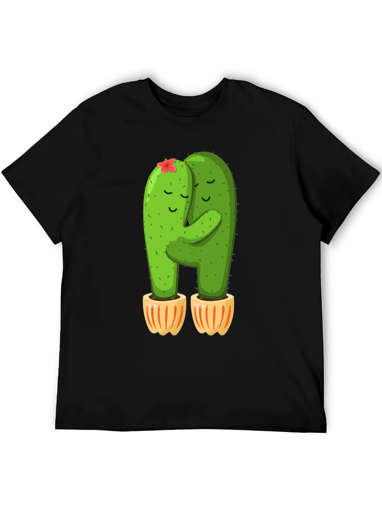 Cactus Hug T-Shirt - Cute and Comfy!
