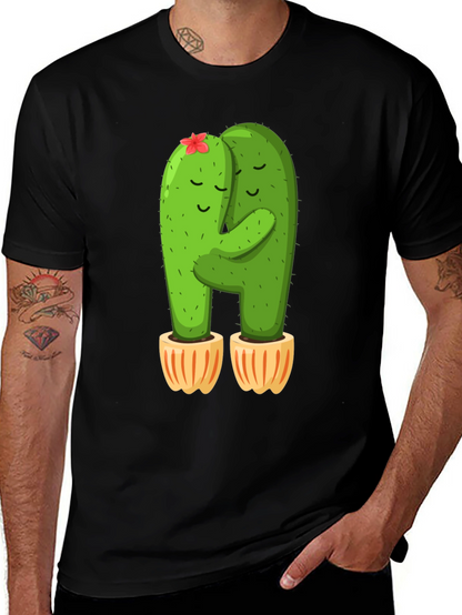 Cactus Hug T-Shirt - Cute and Comfy!