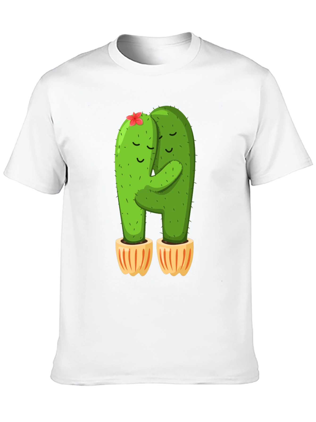 Cactus Hug T-Shirt - Cute and Comfy!