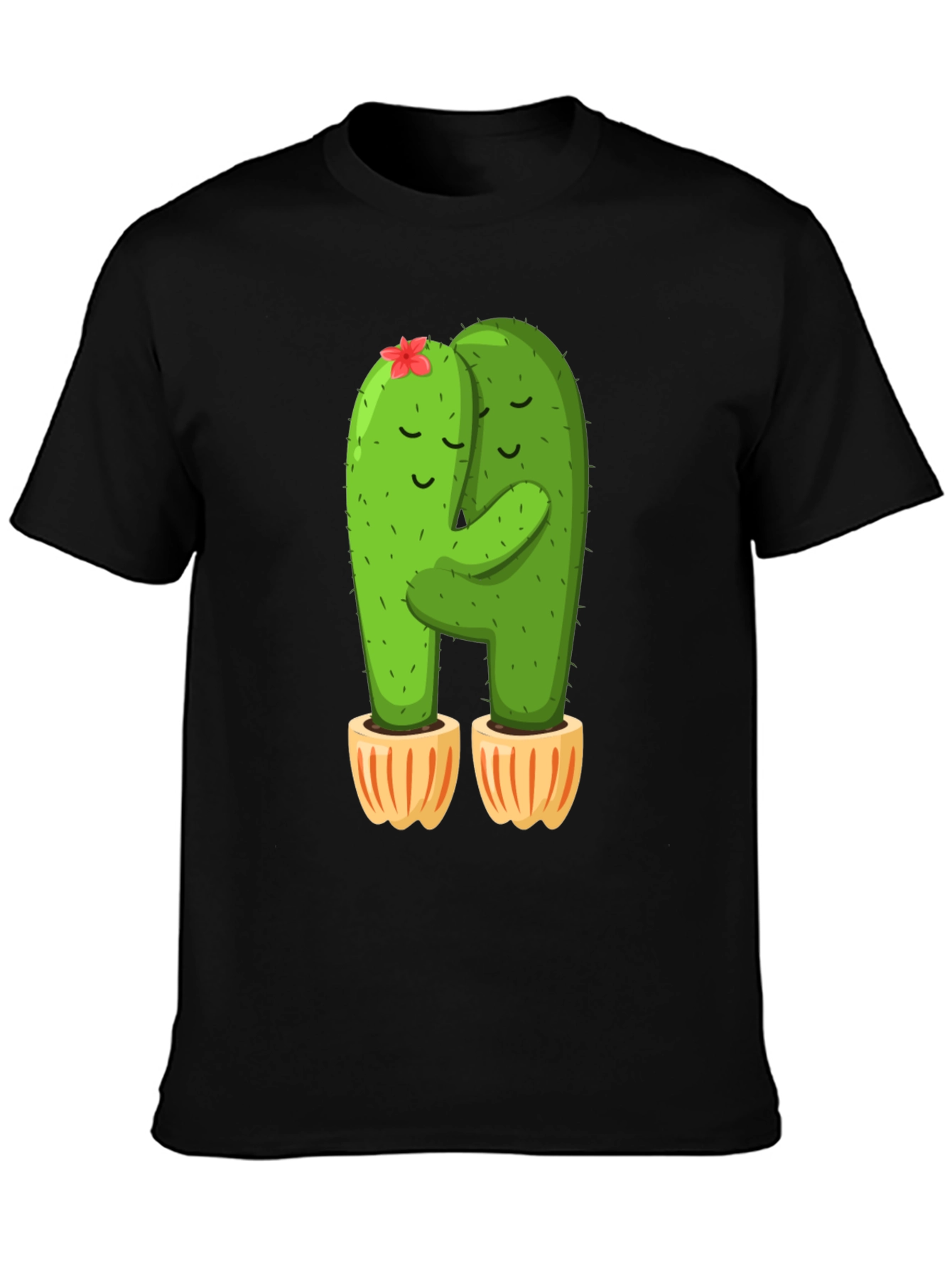 Cactus Hug T-Shirt - Cute and Comfy!