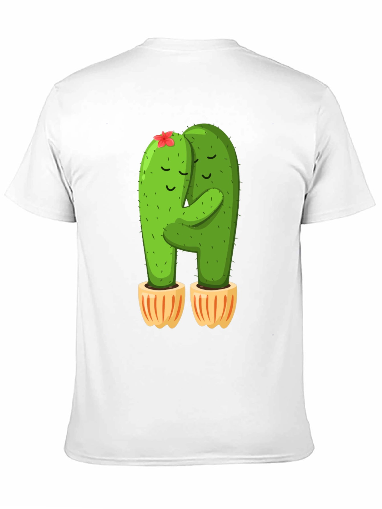 Cactus Hug T-Shirt - Cute and Comfy!
