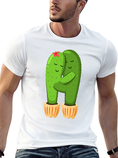 Cactus Hug T-Shirt - Cute and Comfy!