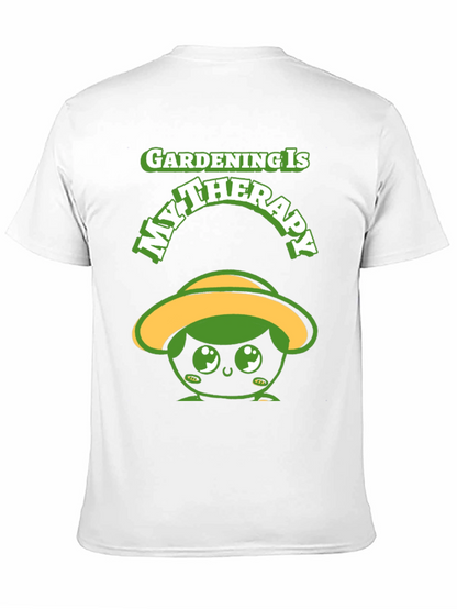 Gardening Therapy T-Shirt - Cute Gardener Tee