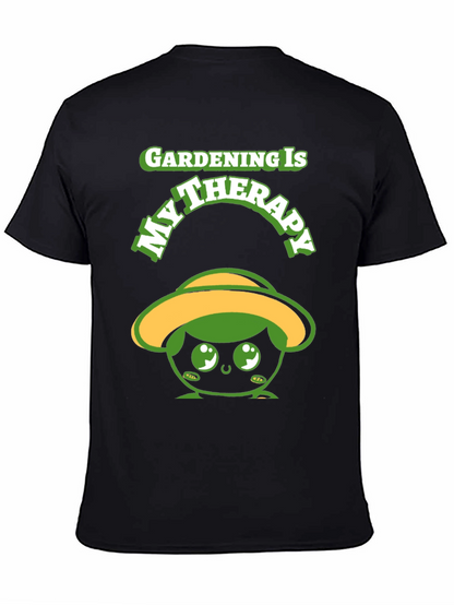 Gardening Therapy T-Shirt - Cute Gardener Tee