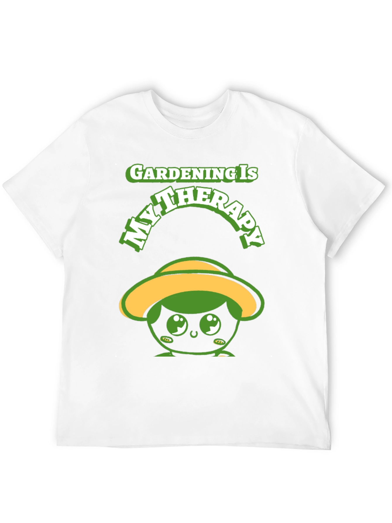 Gardening Therapy T-Shirt - Cute Gardener Tee