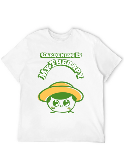 Gardening Therapy T-Shirt - Cute Gardener Tee