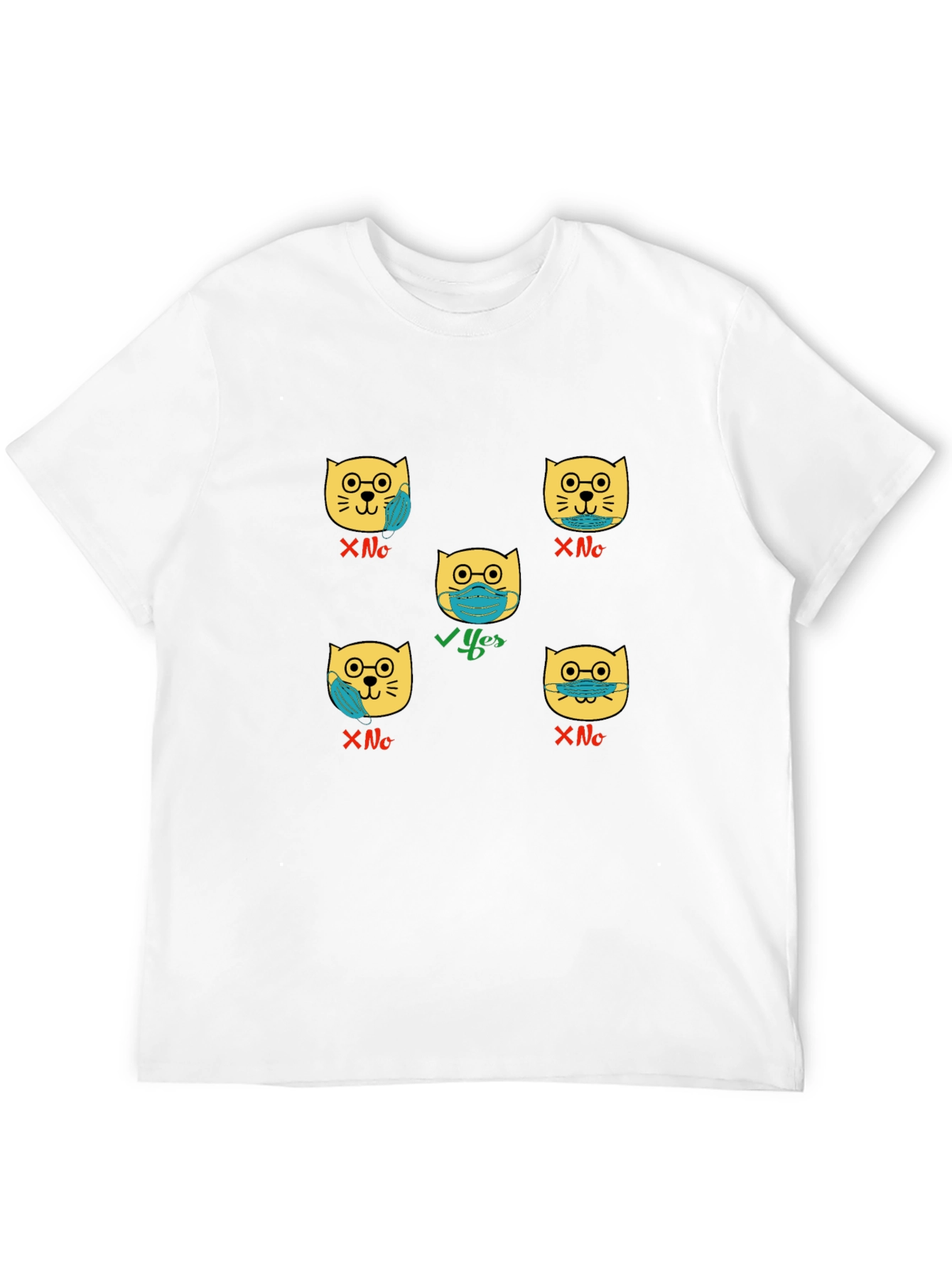 Funny Masked Cat T-Shirt