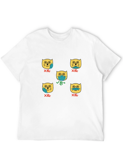 Funny Masked Cat T-Shirt
