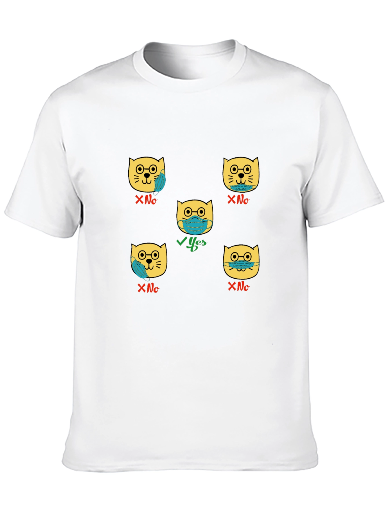 Funny Masked Cat T-Shirt