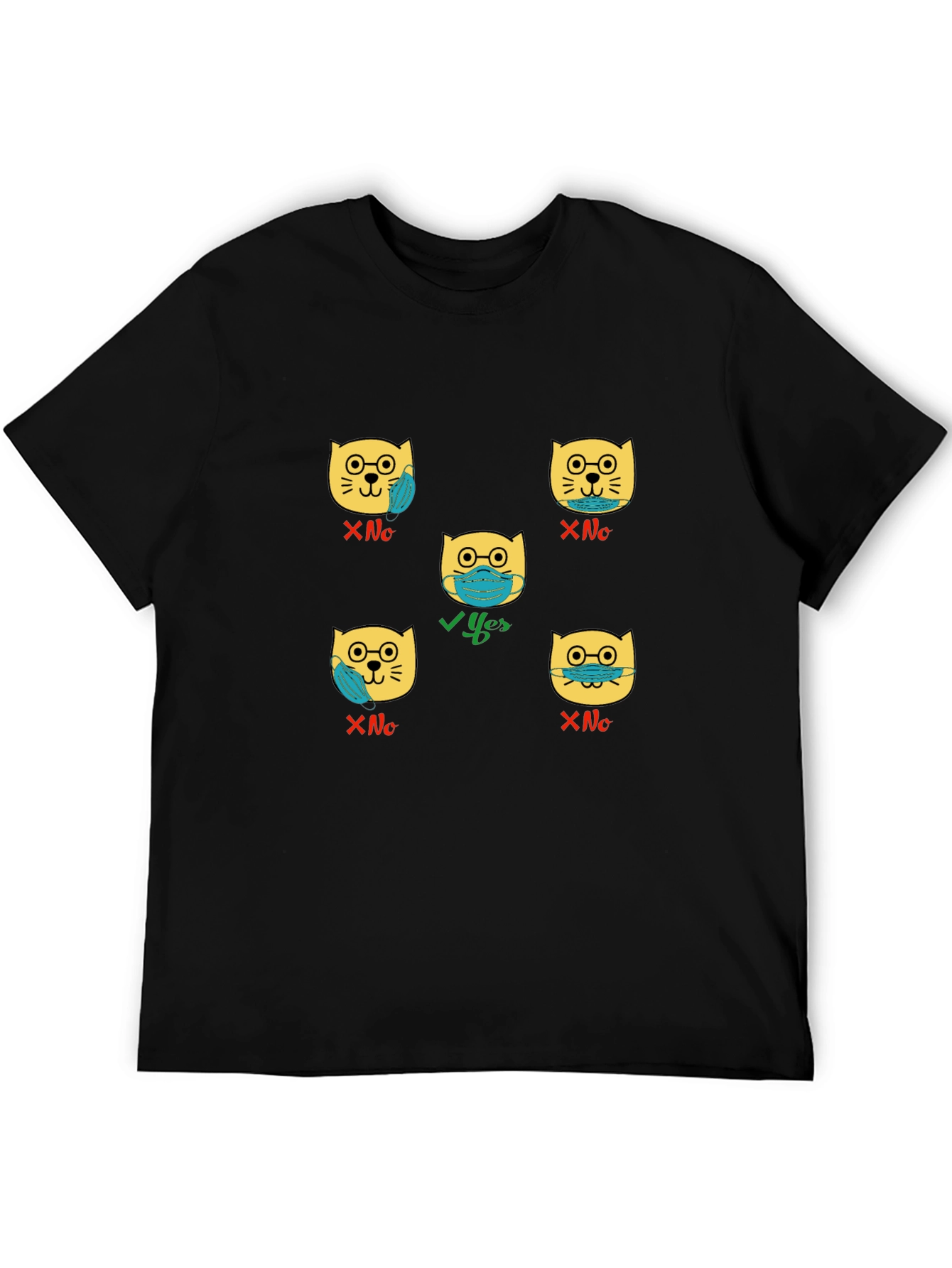 Funny Masked Cat T-Shirt