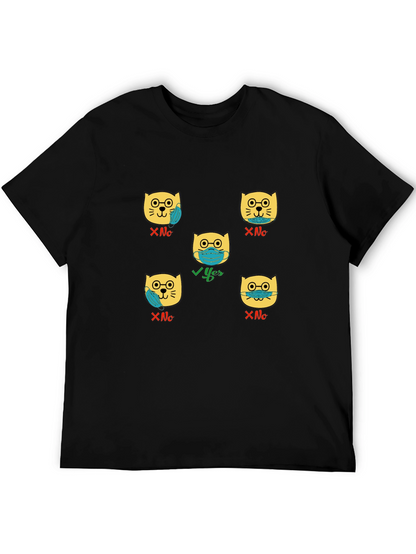 Funny Masked Cat T-Shirt