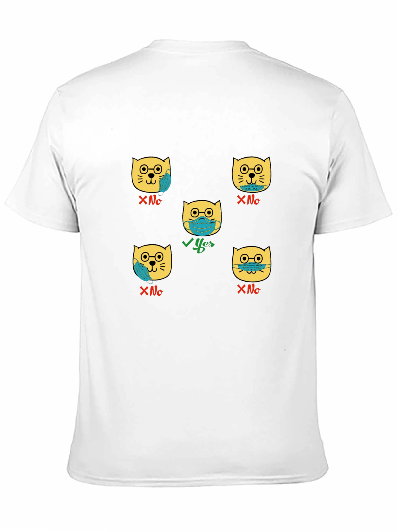 Funny Masked Cat T-Shirt