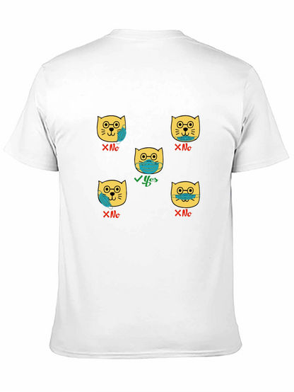 Funny Masked Cat T-Shirt
