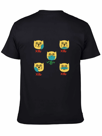 Funny Masked Cat T-Shirt