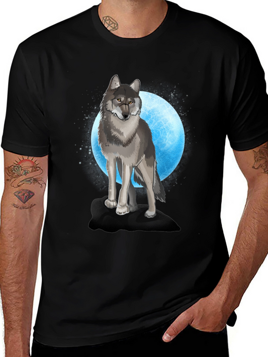 Wolf Moon Graphic T-Shirt