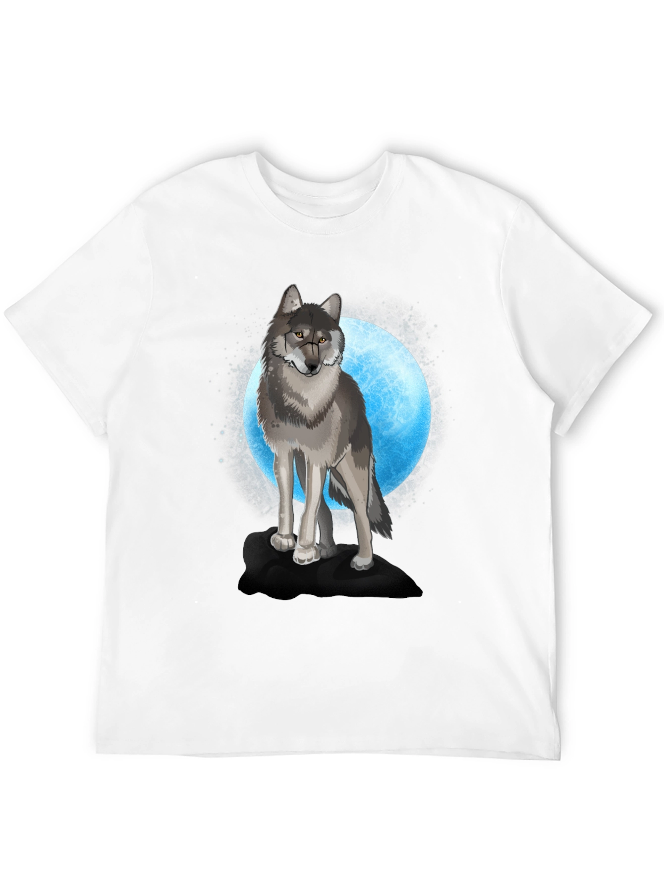 Wolf Moon Graphic T-Shirt