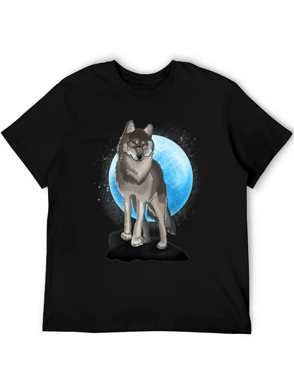 Wolf Moon Graphic T-Shirt