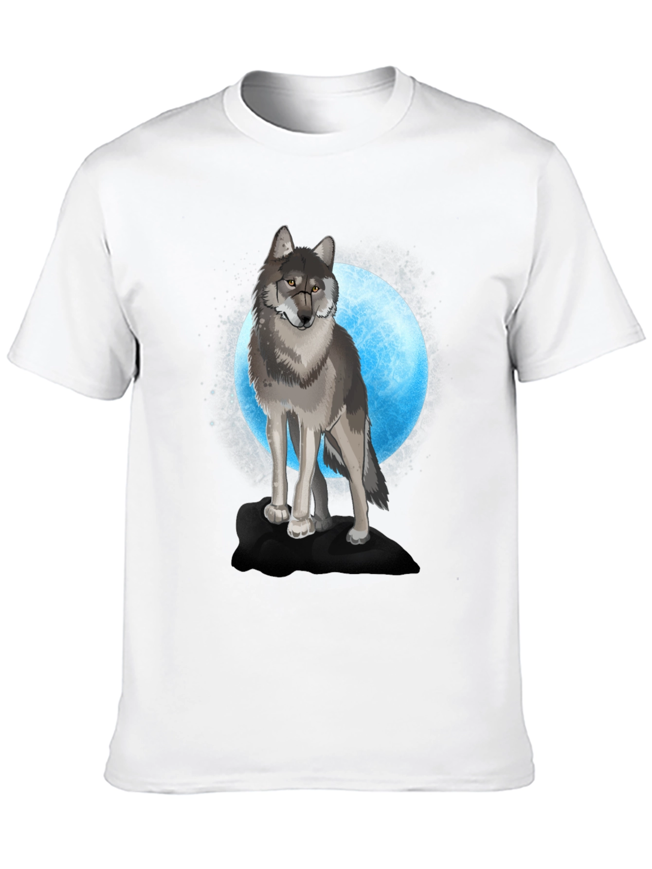 Wolf Moon Graphic T-Shirt