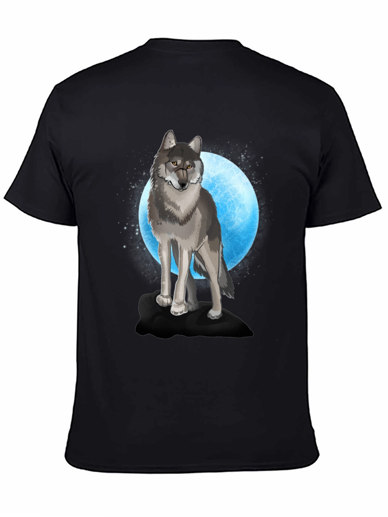 Wolf Moon Graphic T-Shirt