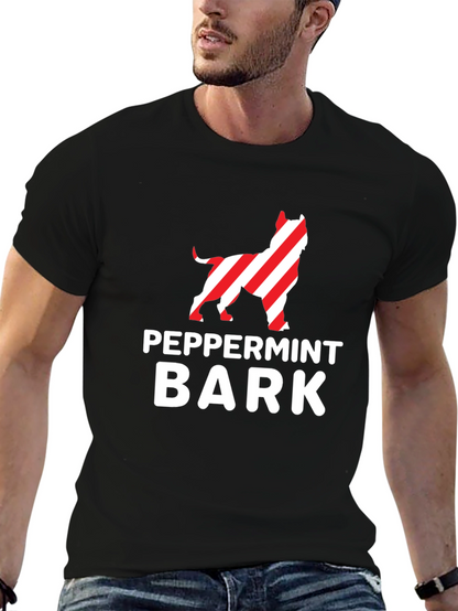 Peppermint Bark Dog Graphic Tee