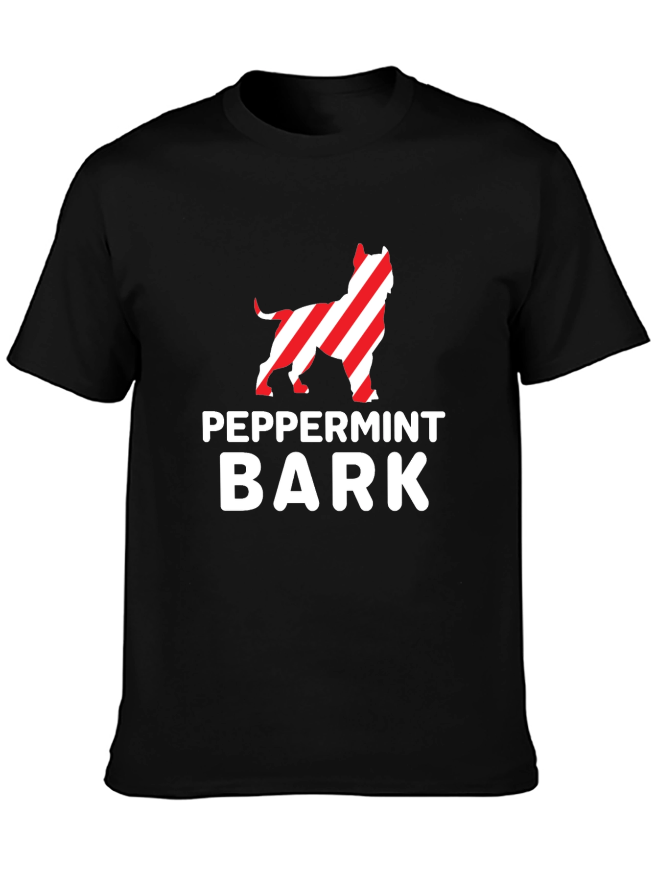 Peppermint Bark Dog Graphic Tee