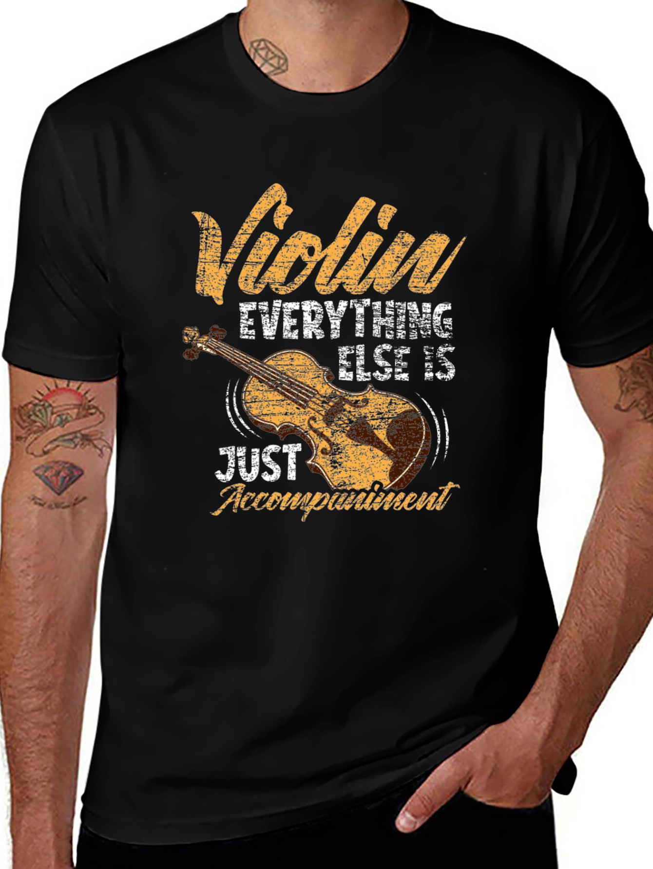 Violin Everything Else is Just Accompaniment T-Shirt