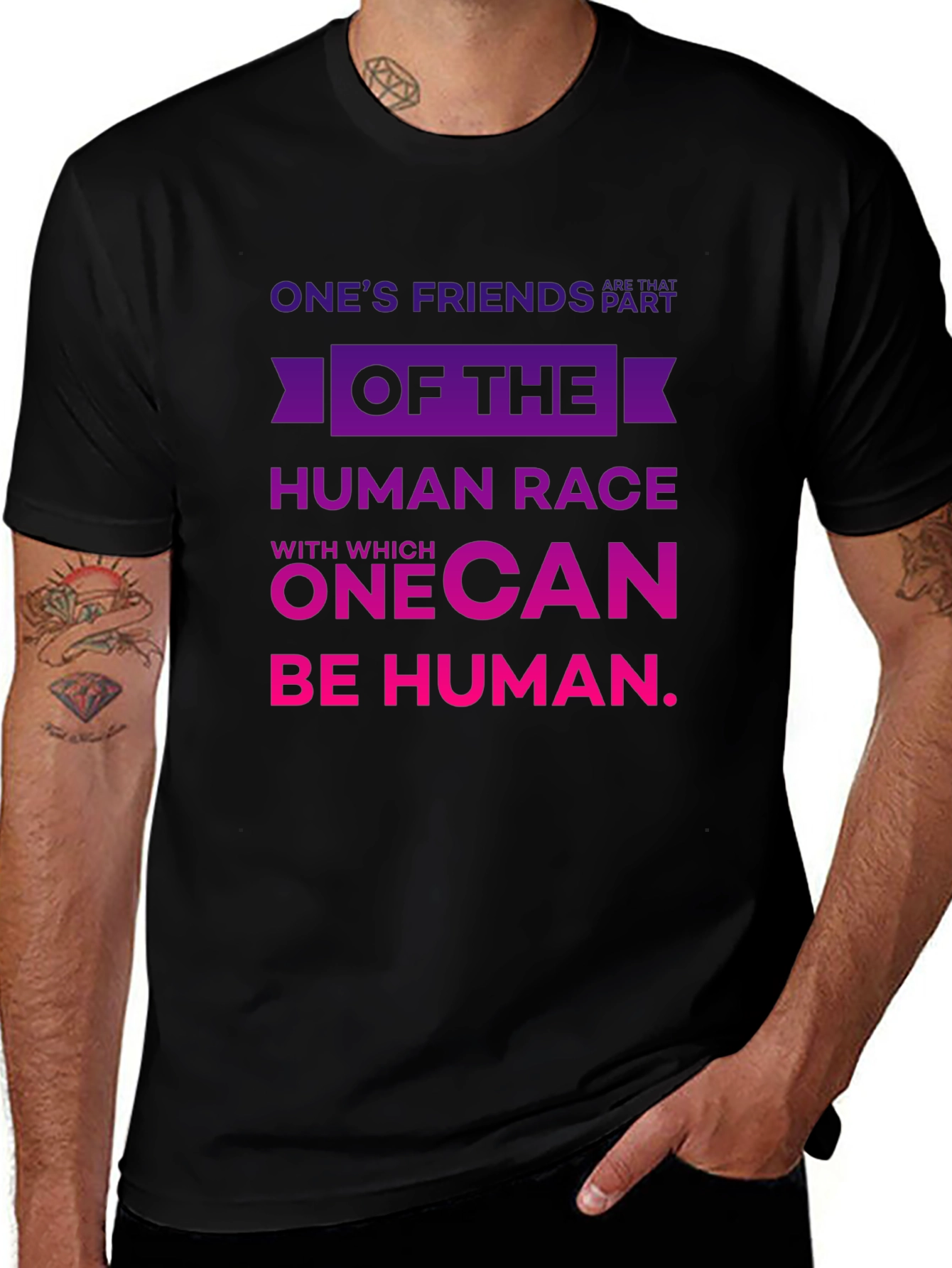 Human Race T-Shirt - Inspiring Graphic Tee