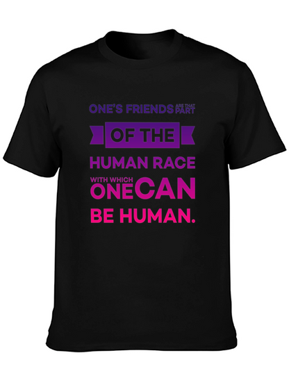 Human Race T-Shirt - Inspiring Graphic Tee