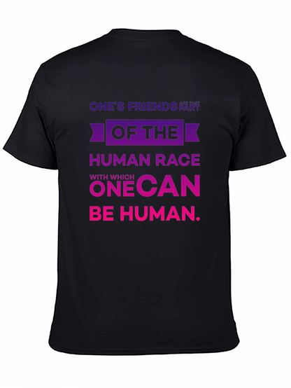 Human Race T-Shirt - Inspiring Graphic Tee