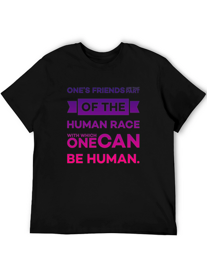 Human Race T-Shirt - Inspiring Graphic Tee